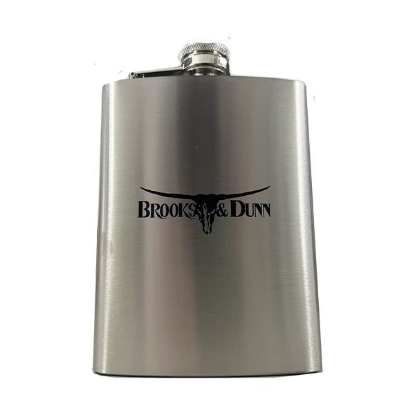Brooks & Dunn Stainless Steel Flask