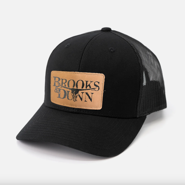 Brooks & Dunn Leather Patch Hat