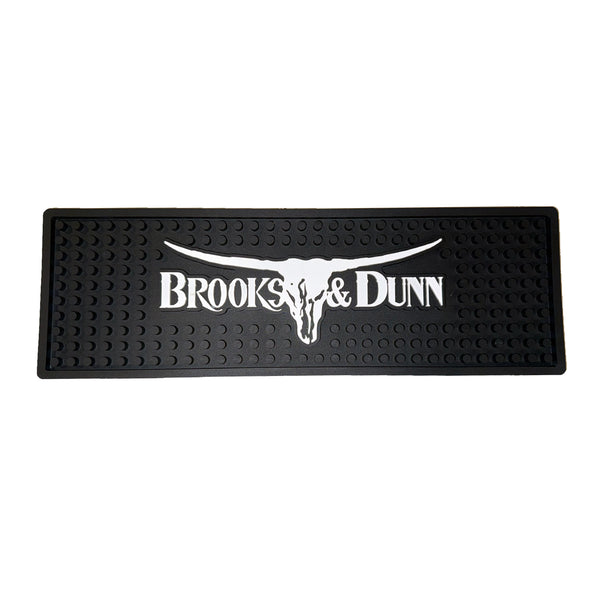 Brooks & Dunn Rubber Bar Mat
