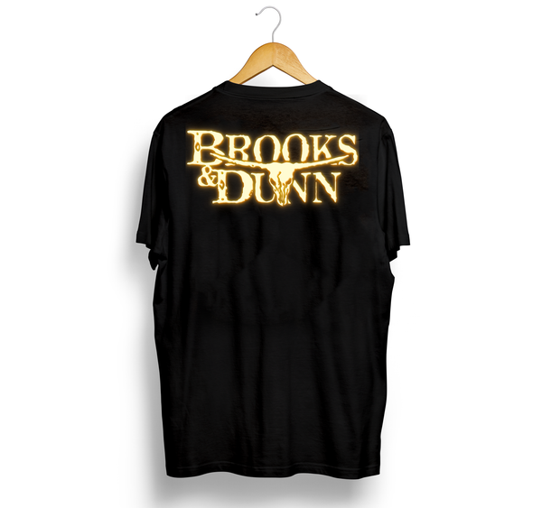 Brooks & Dunn Neon Moon Sign Tee