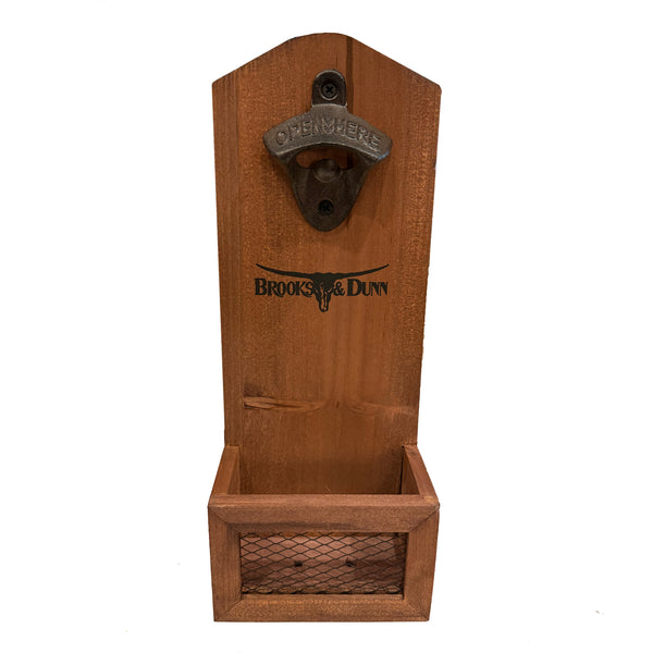 Brooks & Dunn Wall-Mounted Bottle Opener