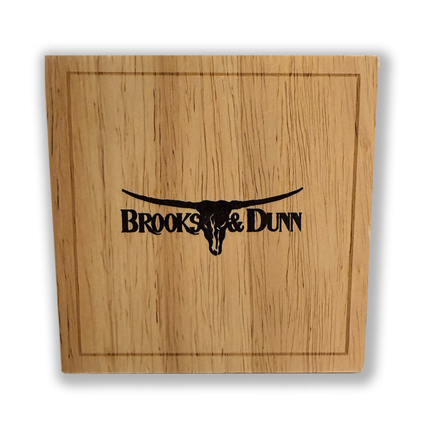 Brooks & Dunn Bottle Opener Coaster