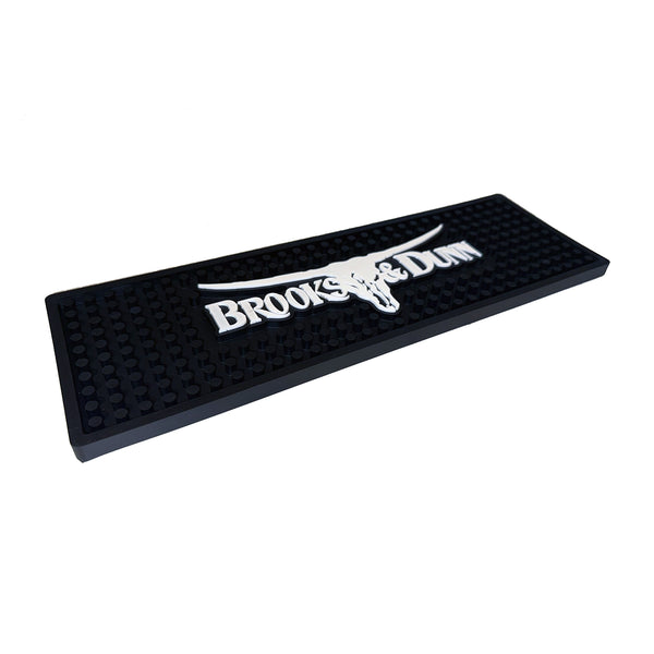 Brooks & Dunn Rubber Bar Mat