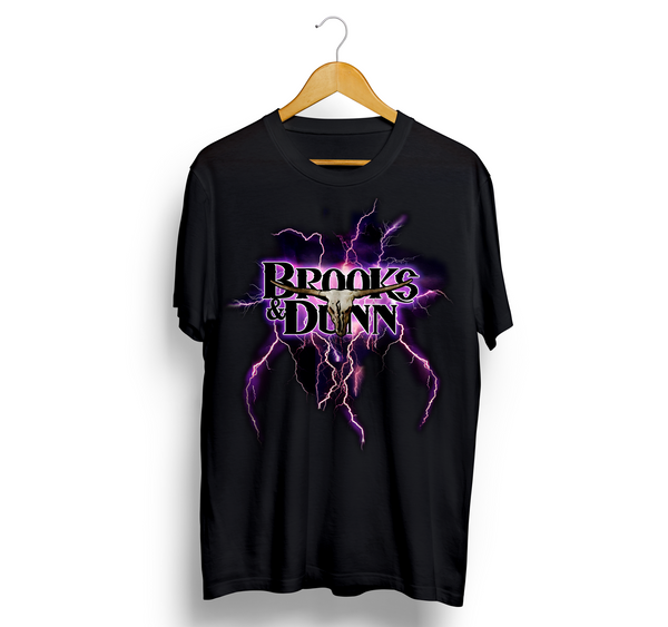 Brooks & Dunn 90's Lightning Tee Brooks & Dunn 90's Lightning Tee