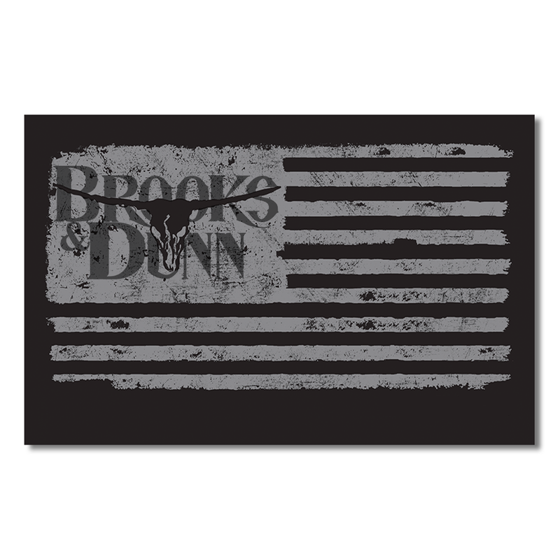 Brooks & Dunn Concert Flag