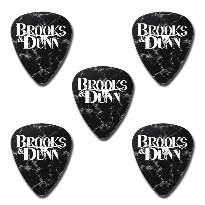 Brooks & Dunn Guitar Pick Bundle